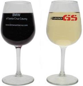 BMW Wine Glass